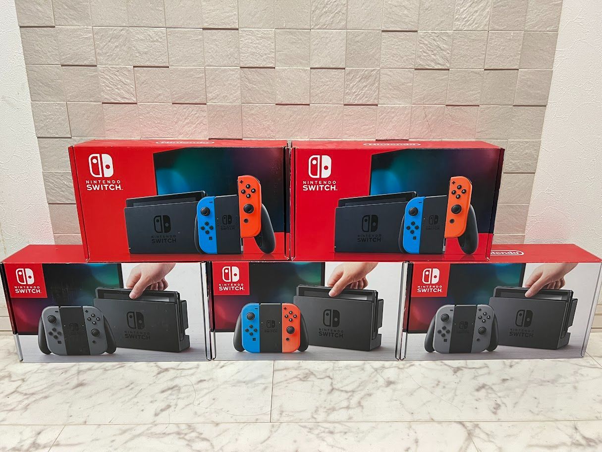 Nintendo Switch 空箱 ５個 空箱のみ】Nintendo Switch スイッチ 空き箱 5個セット - メルカリ