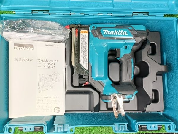 ◎マキタ PT353DZK 充電式ピンタッカ 18V 本体 ケース 長期 です