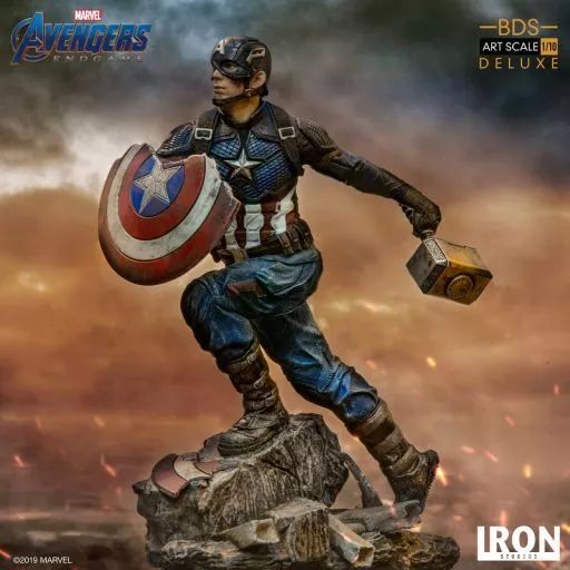 中古】フィギュア キャプテン・アメリカ スティーブ・ロジャース
