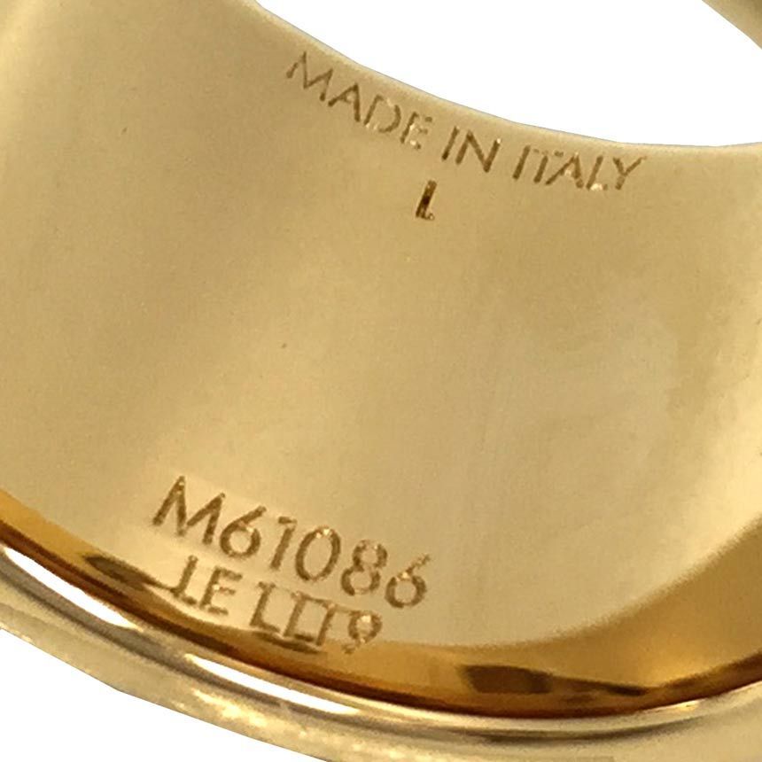 ルイヴィトンLOUIS　VUITTONリング・エセンシャル V　M61086　L 楽天市場】ルイヴィトン M61086 エセンシャルV リング・指輪