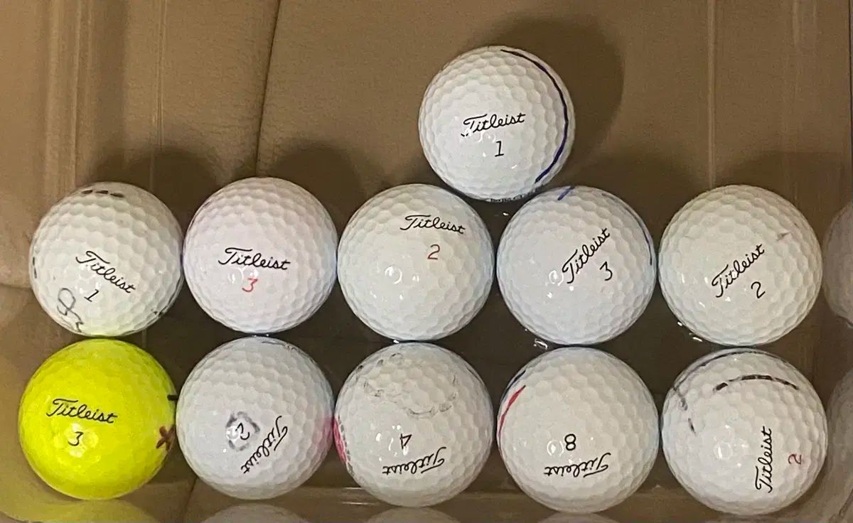 ②ロストボールTitleistタイトリストプレステージゴールドパール