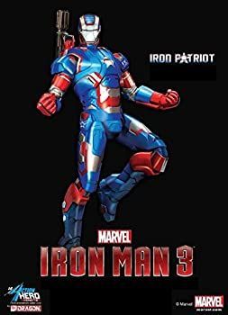 【中古】(未使用･未開封品)Dragon Models Iron Man 3 Iron Patriot Vignette Action Hero [並行輸入品]