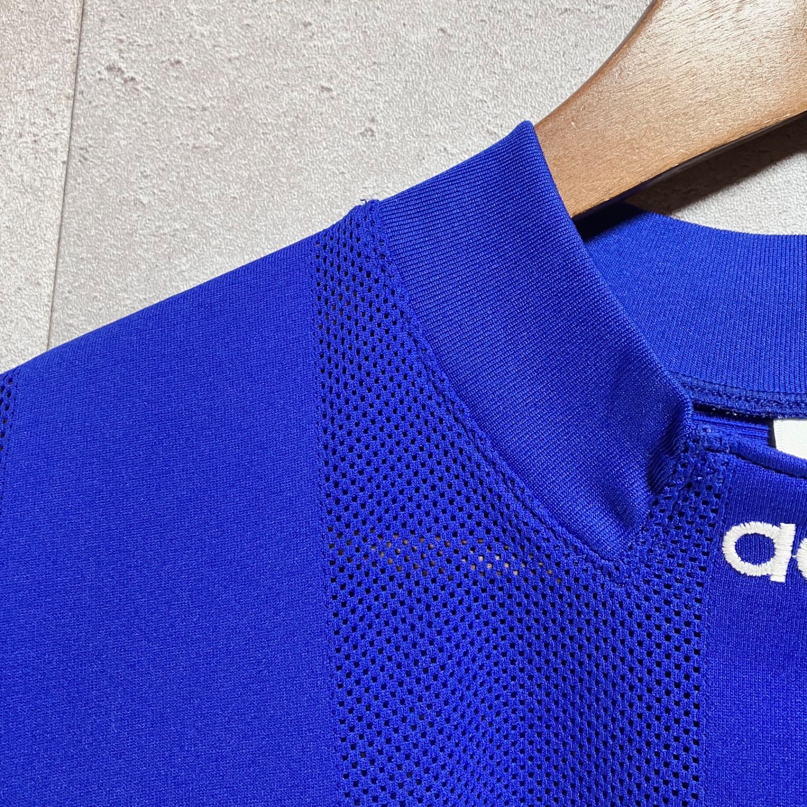 90's adidas アディダス デサント メッシュ Tシャツ ゲーム