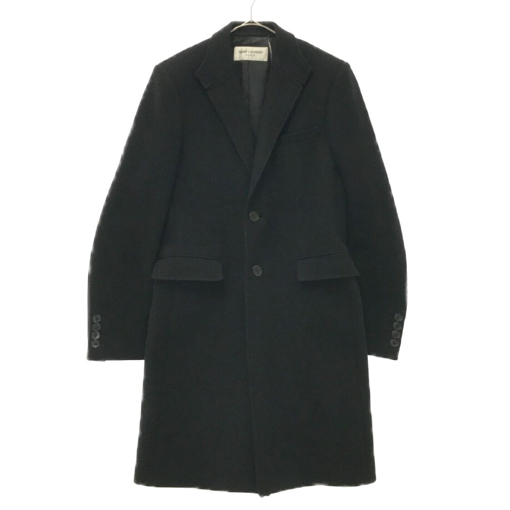 美品 13aw saint laurent paris チェスターコート黒 36 美品 13aw saint laurent paris チェスターコート黒 36 美品 13aw