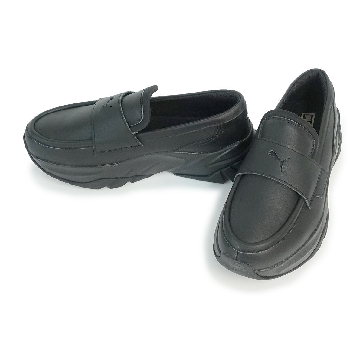 PUMA レディース 厚底 ウィメンズ ローファー LOAFYR WOMENS 397730-01 PUMA Black プーマブラック