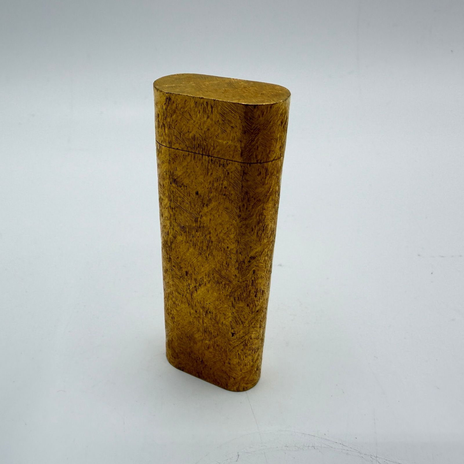 Cartier カルティエ オーバル ガスライター ゴールド 着火 済み 現状品 質屋 リサイクルマート宇部店