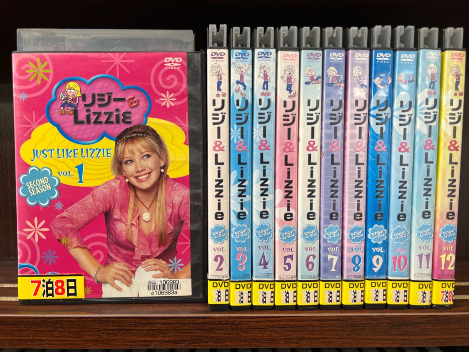希少】リジー＆Lizzie セカンドシーズン DVD 全巻セット | www ...