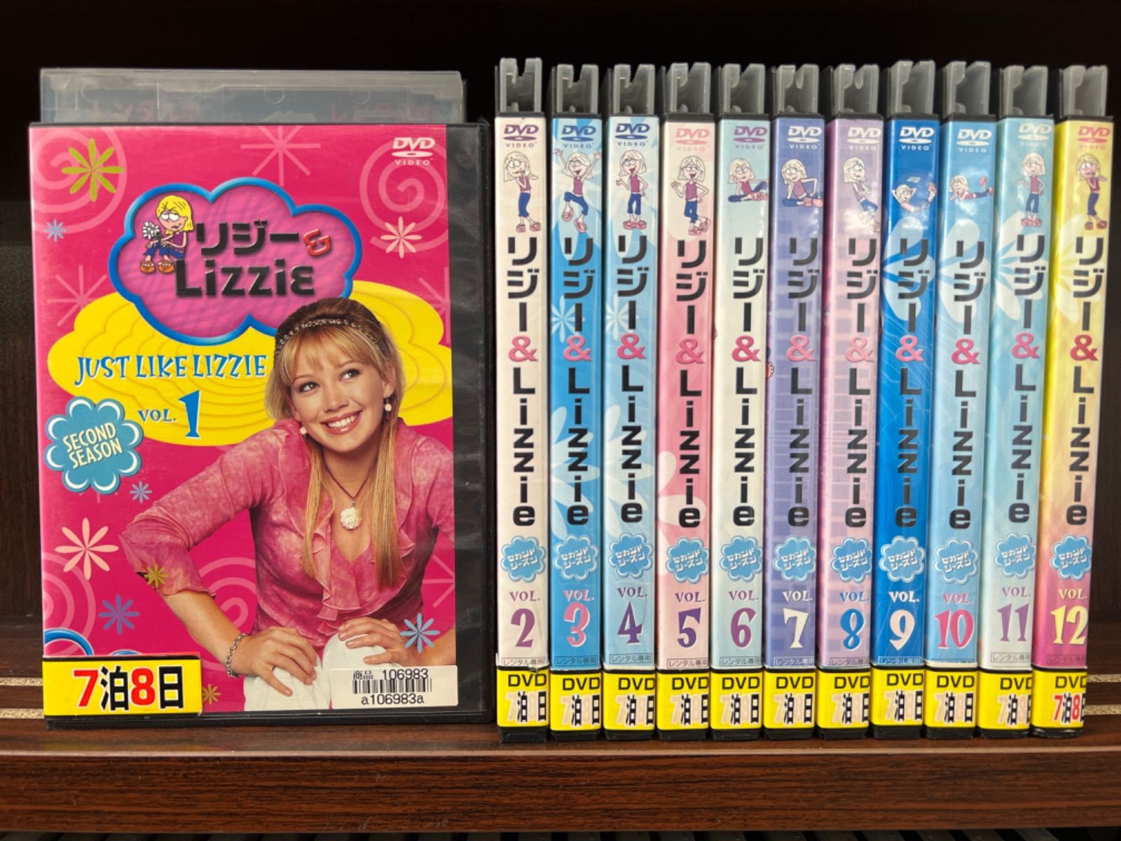 海外限定スパイク販売 リジー＆Lizzie K セット ファーストシーズン＆セカンドシーズン TVドラマ