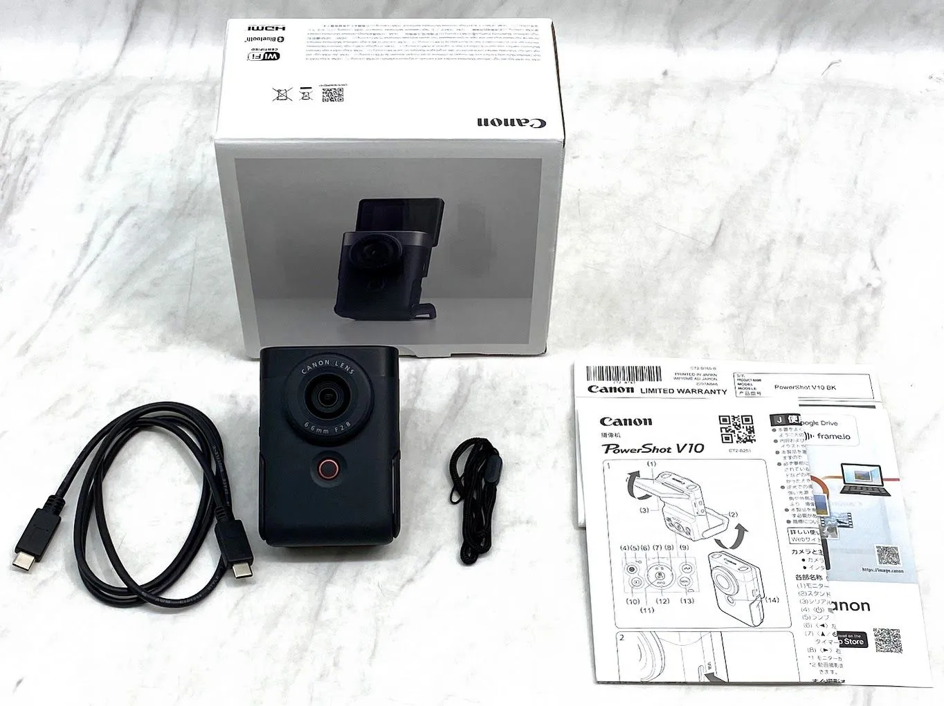 Canon PowerShot V10 本体 ブラック 新品 未開封 【公式通販】