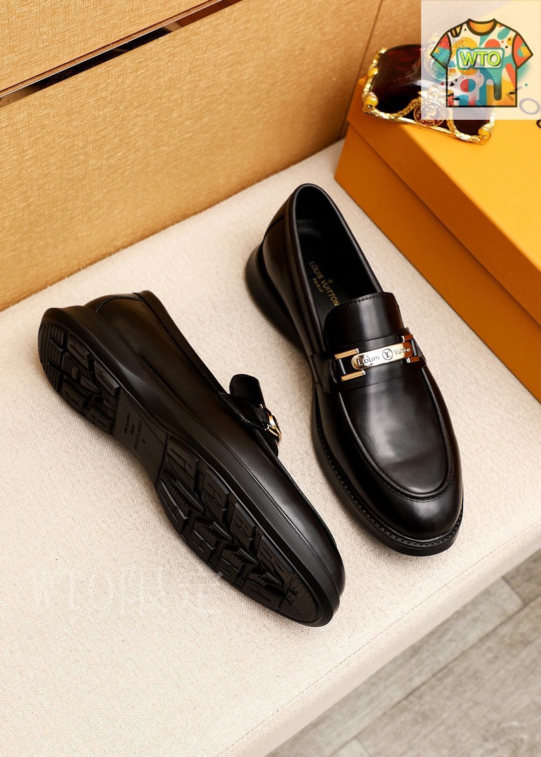 LOUIS VUITTON カジュアルシューズ Louis Vuitton LV Trainer スニーカー カジュアルシューズ36-2