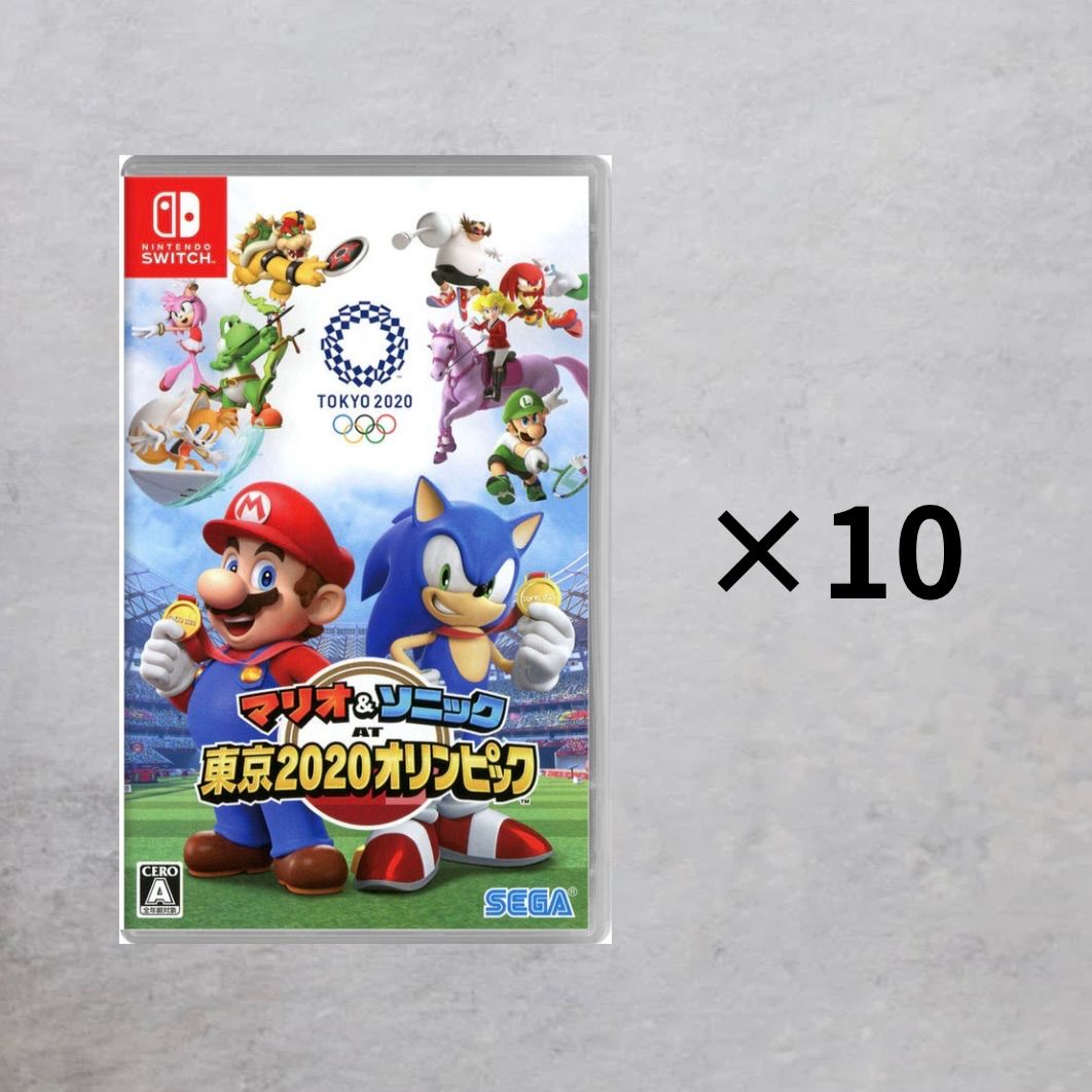 【新品未開封】Switch マリオu0026ソニック東京2020オリンピック 10点