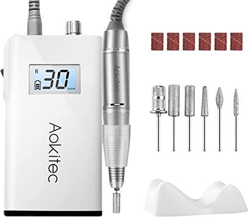電動ネイルマシンキット 楽天価格￥11,255！Aokitec 新品未使用 Aokitec 電動ネイルマシンキット ネイルケア 多機能 ネイル