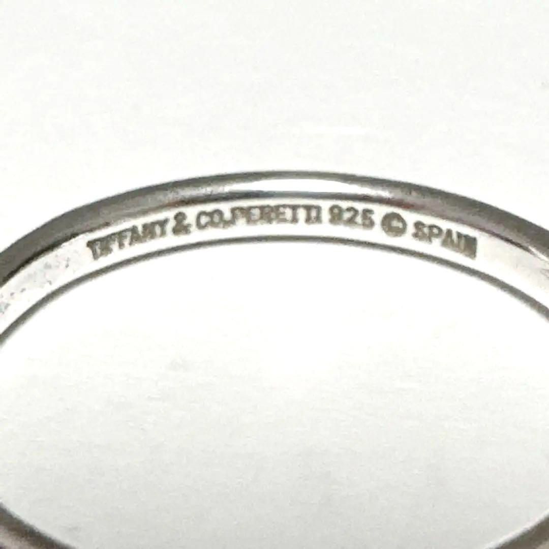 美品 Tiffany&Co. ティファニー 指輪リング カーブドバンドSV925