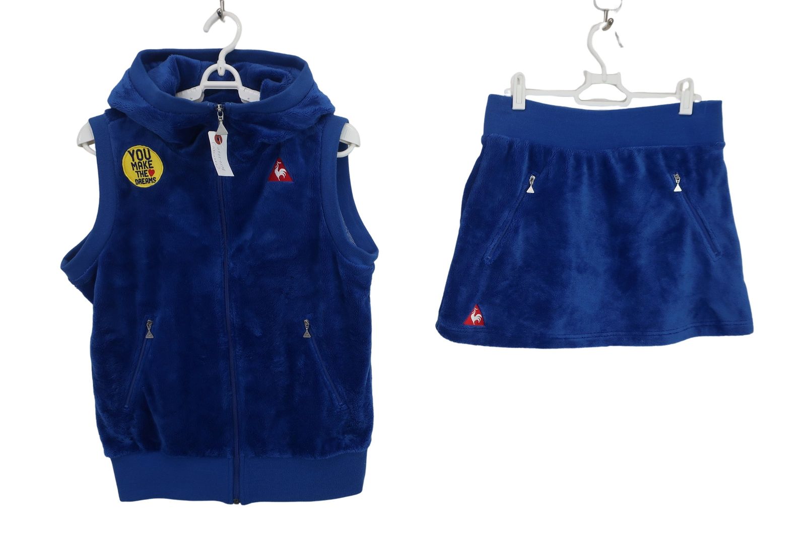 ☆sukko☆Le Coq Sportif ベスト /スカートセット 美品】le coq sportif(ルコックスポルティフ) ベスト&スカート
