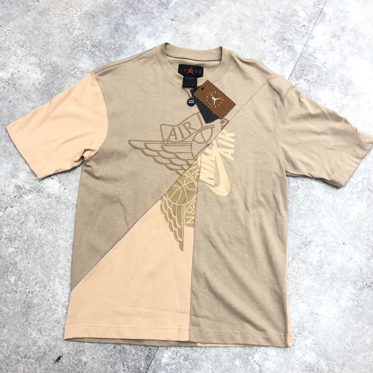 AIR JORDAN エアジョーダン x TRAVIS トラヴィス CACTUS JACK T-SHIRT 
