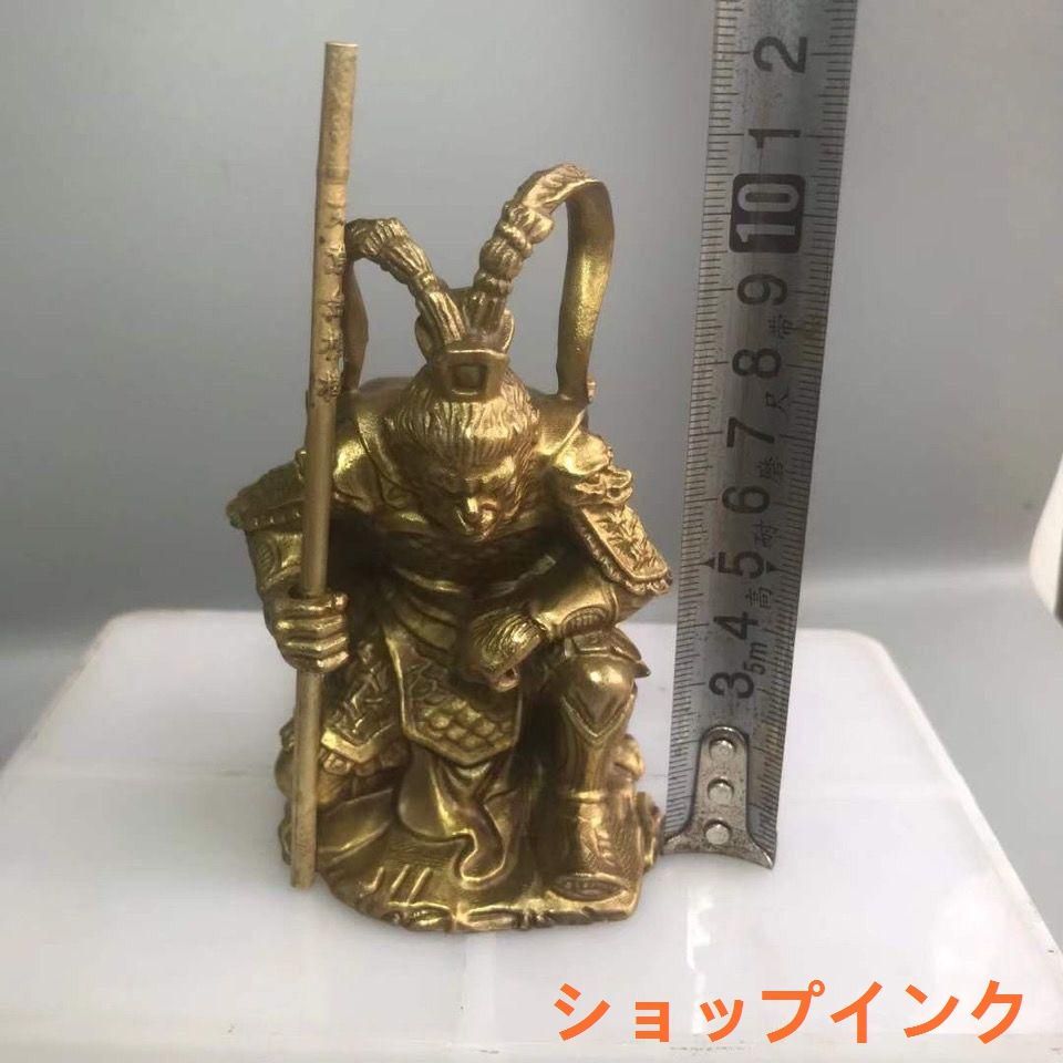 銅製 仏像 闘戦聖仏仏像 孫悟空 装飾品 工芸品 置物gzp0829