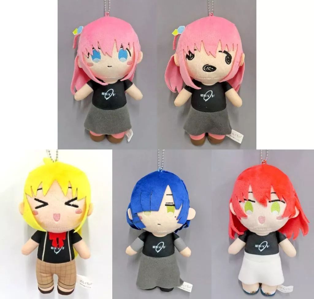 ぼっち・ざ・ろっく！初期デフォルメぬいぐるみ〜5体セット〜