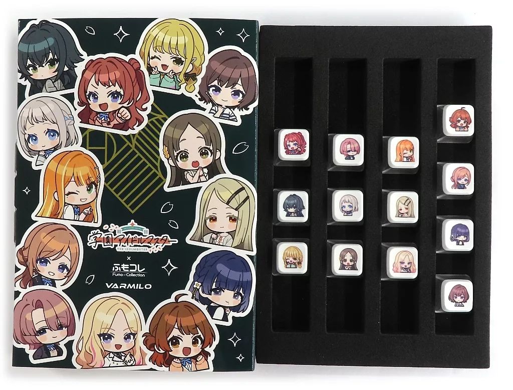 ふもコレ　学マス　キーキャップセット　学園アイドルマスター ふもコレ × 学園アイドルマスター キーキャップセット｜ふもコレ