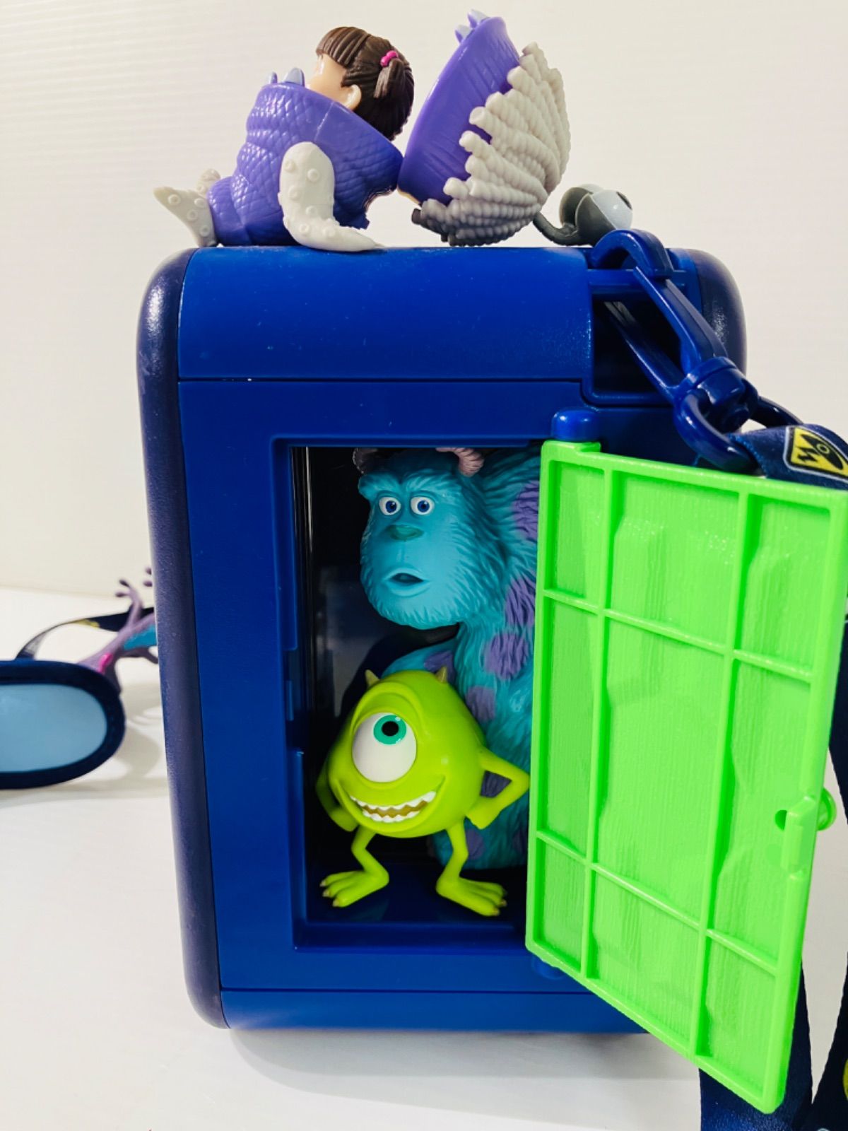 ★ 最終お値下げ　夢の国　Disney ディズニー　モンスターズ・インク　MONSTERS,INC  ポップコーンバケット　ブー　ギョロめちゃん　サリー　ランドール　ロズ　色々な味　現状品　0.69kg   ★