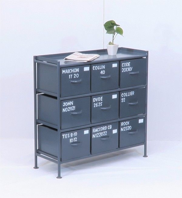 大幅値下げ！ホームエレクターパンチングシェルフブラック、廃番品