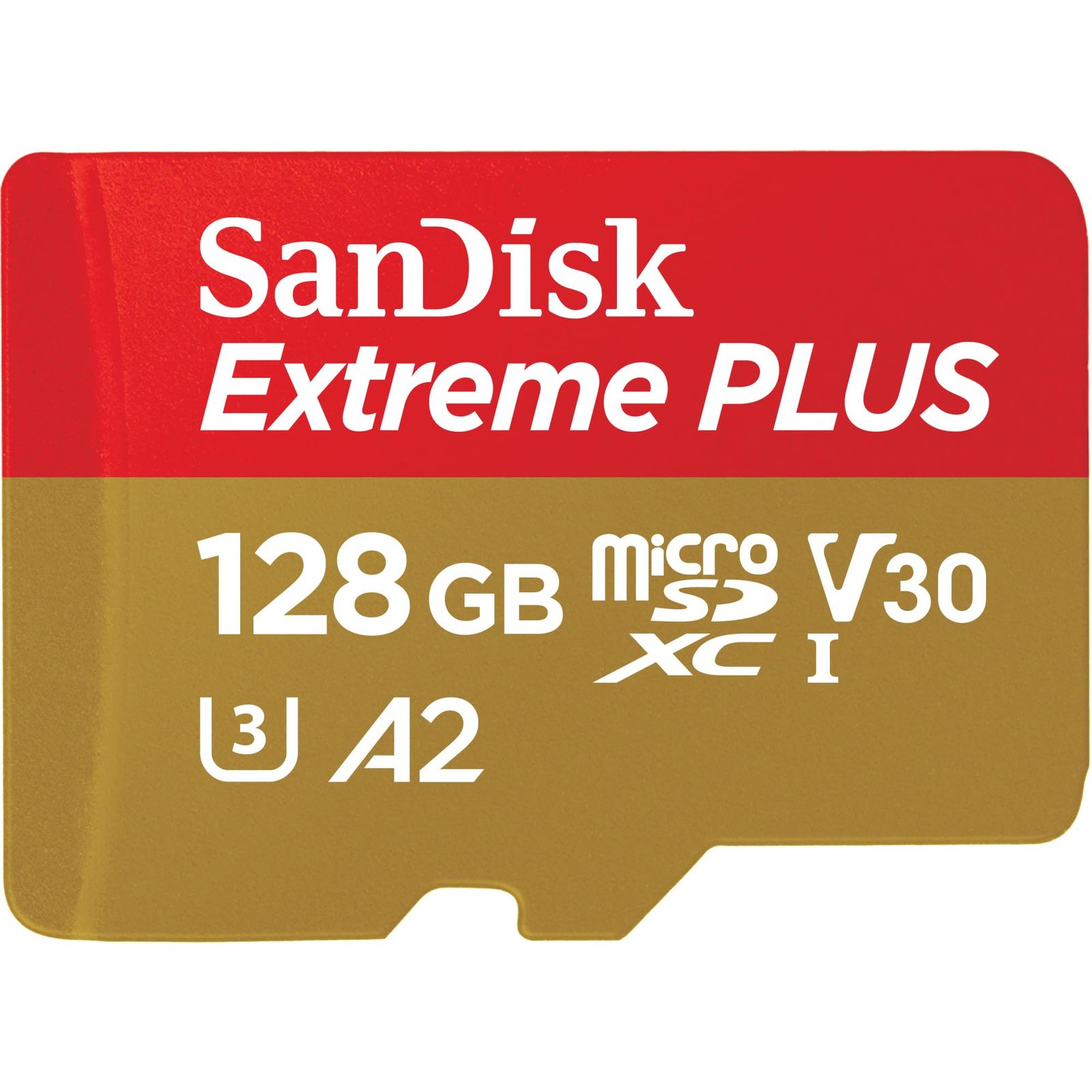 Sandisk SDSQXBD-128G-AN6MA エクストリームプラス Microsdxc 128gb 10|uhs-i Uhs-i 4k Class 10 200|90mbs V30