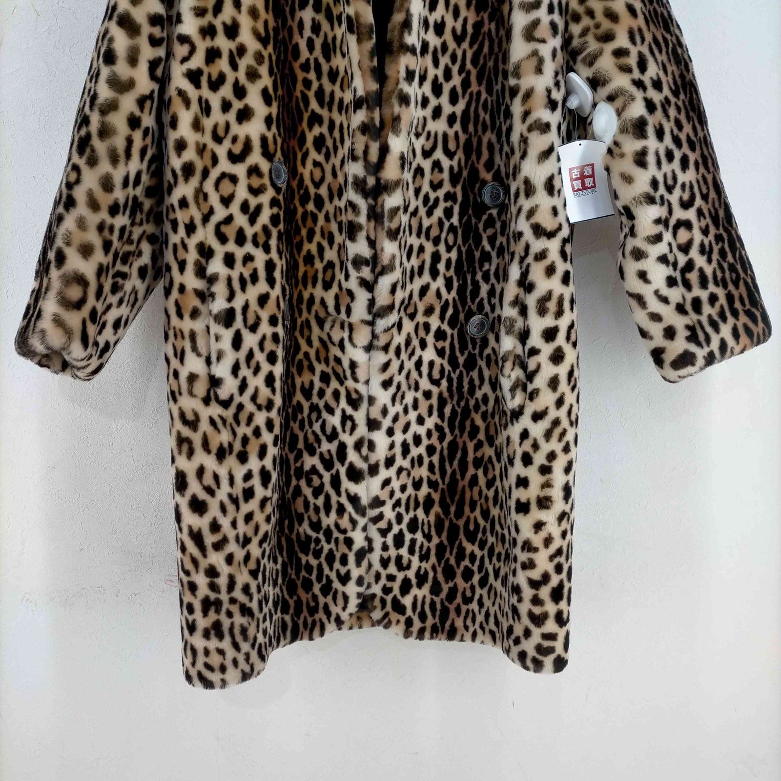 ケンゾー KENZO レオパード ファーコート レディース 表記無 - メルカリ 