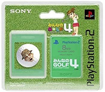 【】「非常に良い」PlayStaion 2専用メモリーカード(8MB) Premium Series みんなのGOLF 4