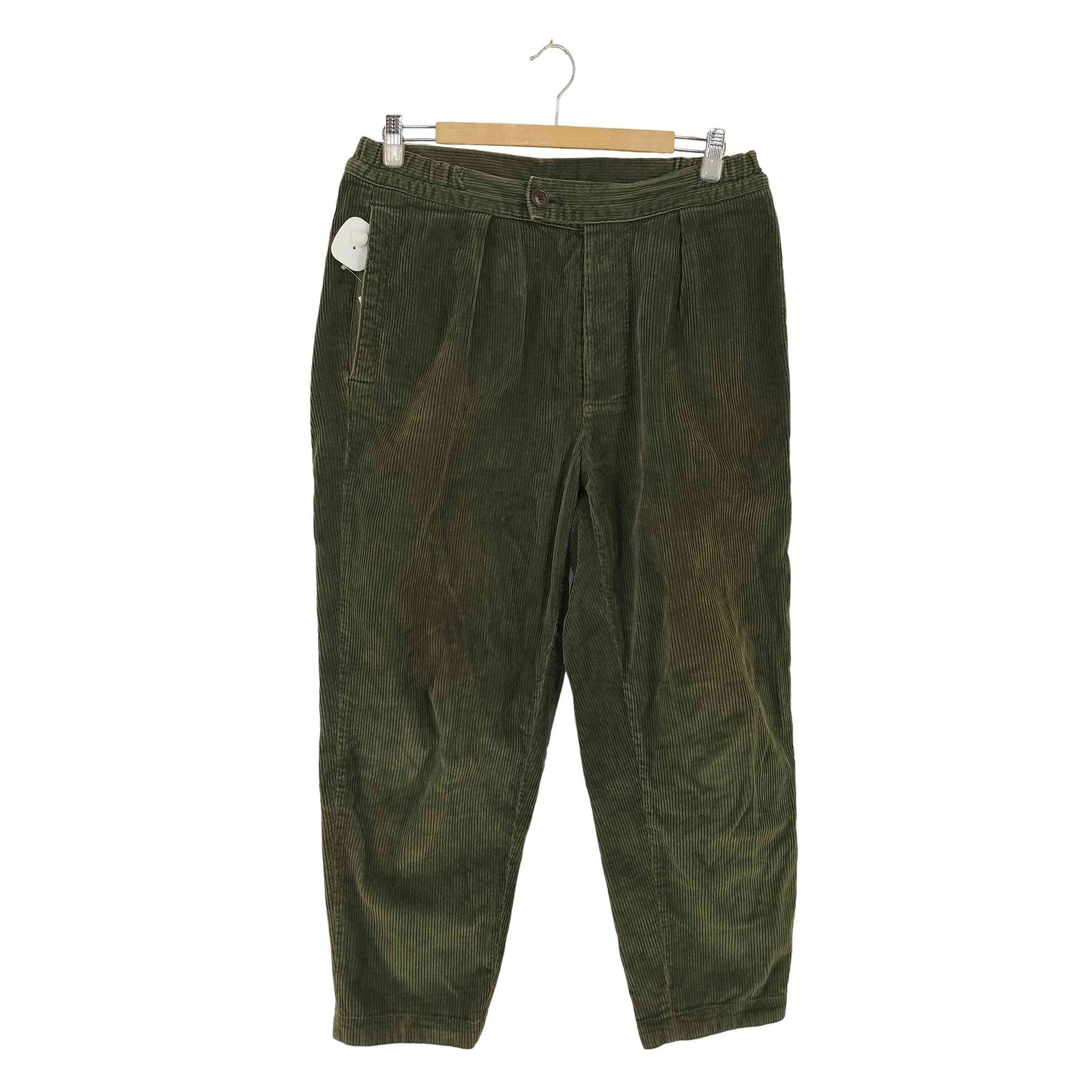 バブアー Barbour CORD RUGBY PANTS 1タックコーデュロイパンツ メンズ  S
