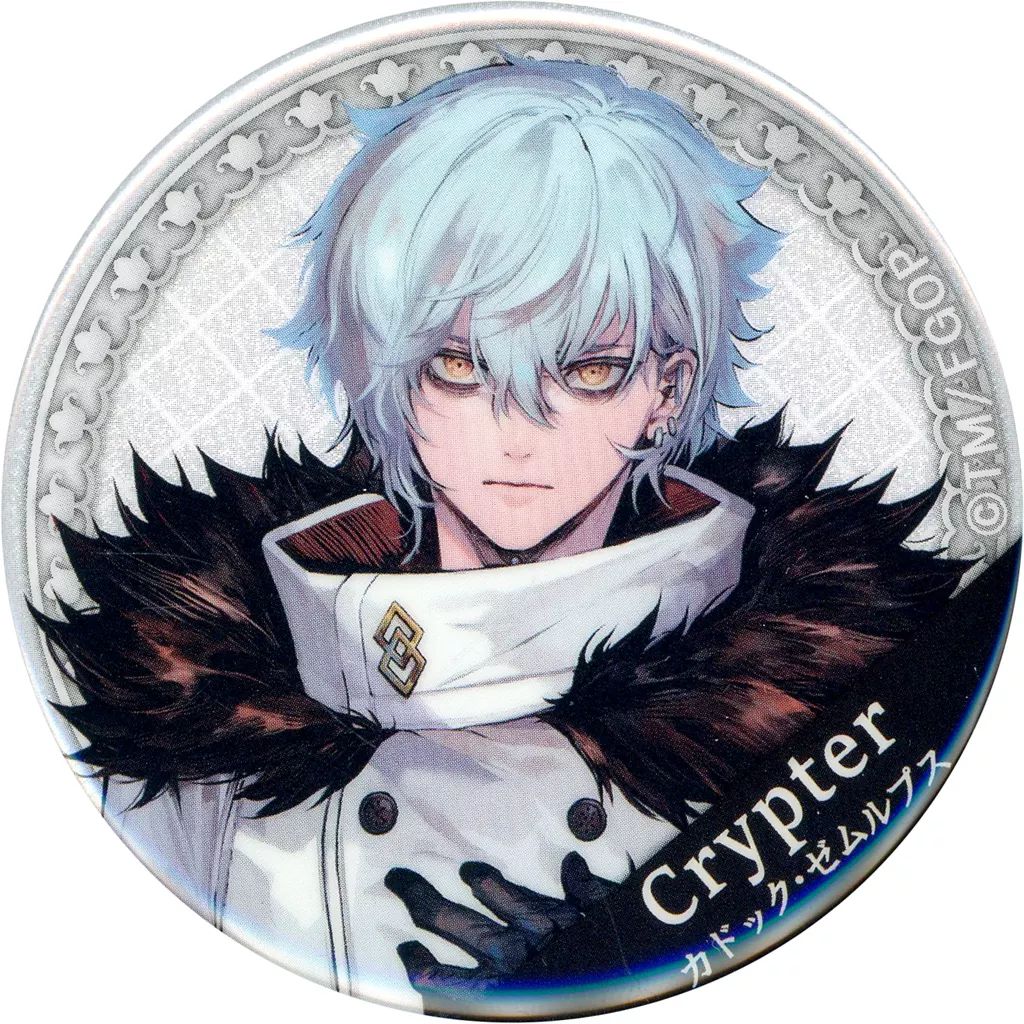 FGO ガチャメイト ホログラム 缶バッジ カドック 主人公(女