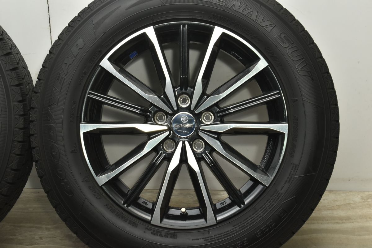 ☆美品☆スタッドレス SUV エクストレイル CX-5 225/65R17 LYZER製