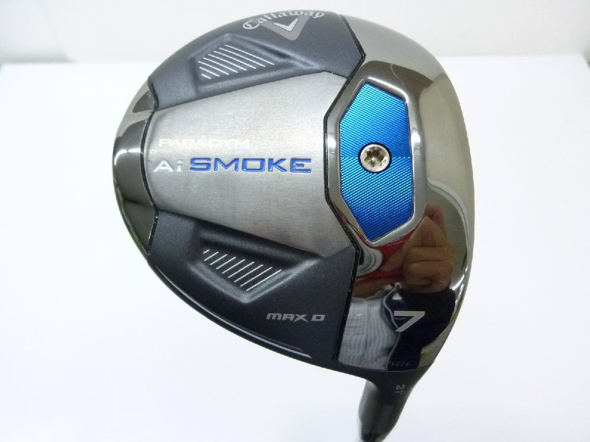 中古品　キャロウェイ パラダイム Ai SMOKE MAX D フェアウェイウッド 7w 21 TENSEI 50 for CW R