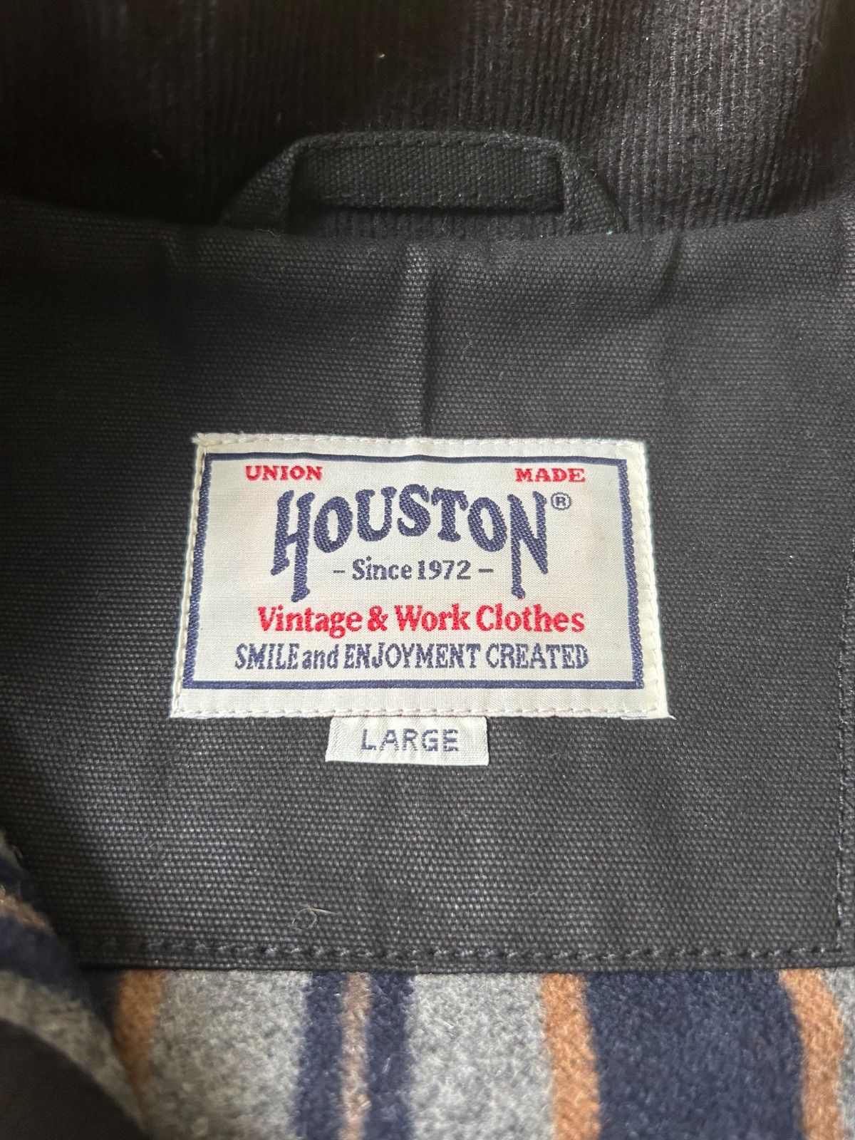 HOUSTON/ヒューストン Duck Zip Work Jacket/ダック ジップ ワーク 