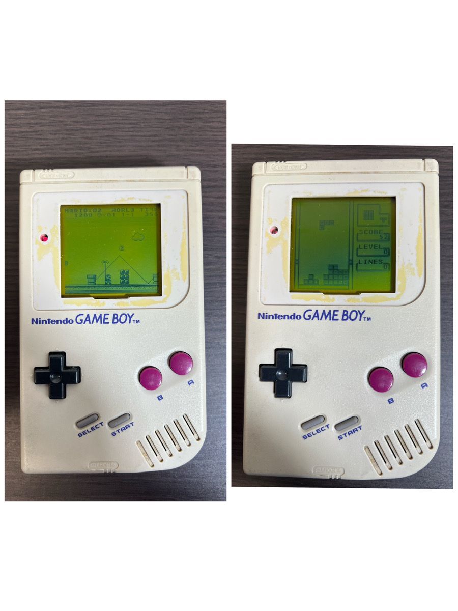 11422-017 おまとめ品 通電動作 済 Nintendo ニンテンドー ゲームボーイ GAME BOY 初代 本体 DMG-01 G17777821 ソフト 15点 スーパーマリオランド テトリスプラス 他多数