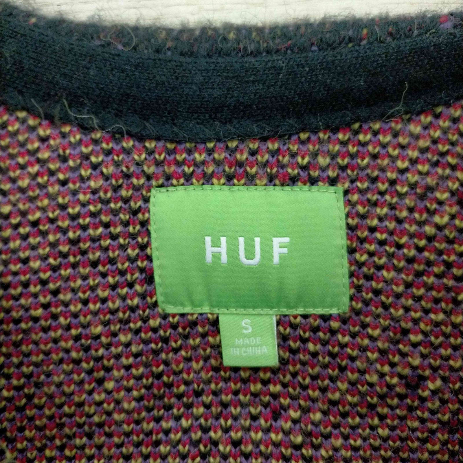 ハフ HUF 22AW H-DOG カーディガン メンズ JPN：S - メルカリShops