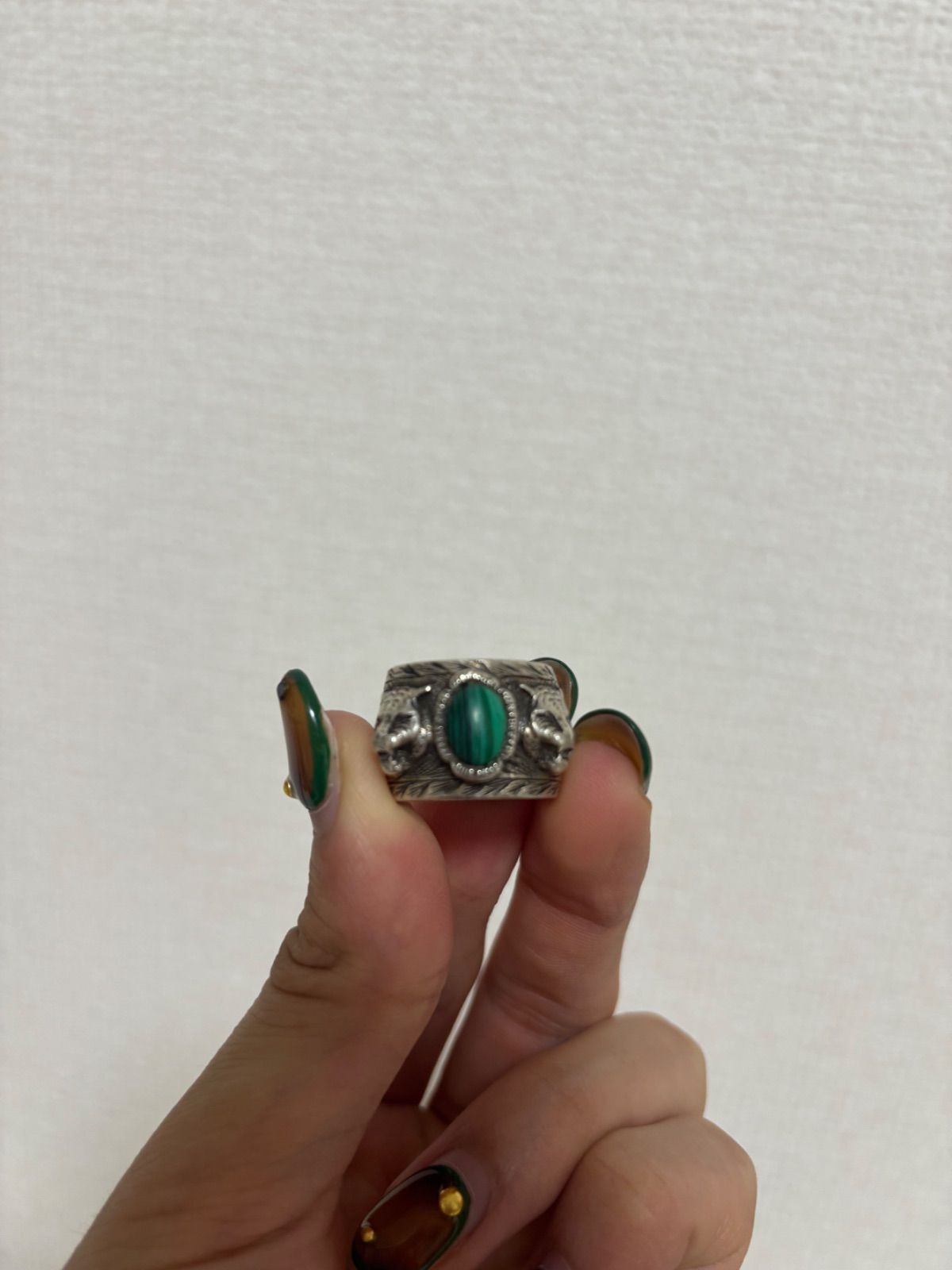 GUCCI 10号 ガーデンリング キャットヘッド インターロッキング - メルカリ