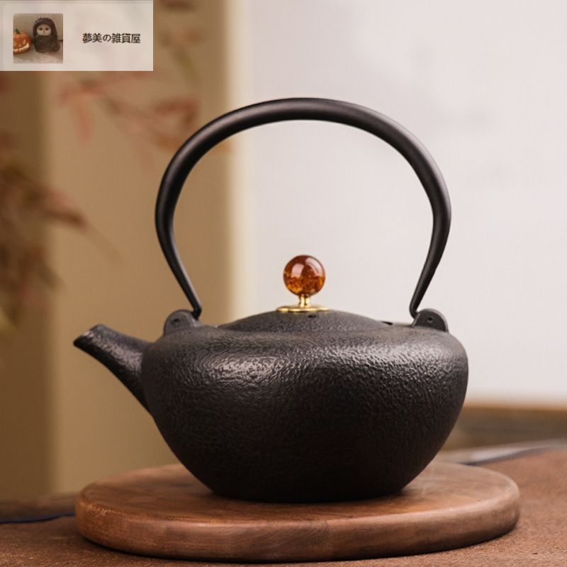 鉄瓶 提梁壺 老鉄瓶 急須 対応 鉄やかん 鉄分補給 伝統工芸品