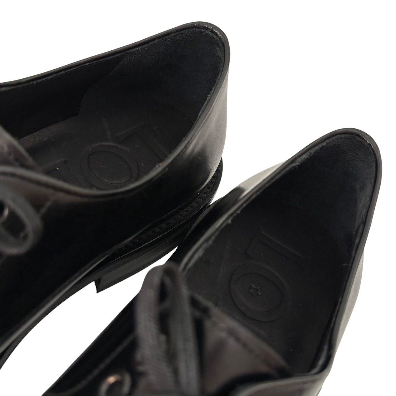 LOEWE ロエベ レザーシューズ 黒 革靴 オックスフォード