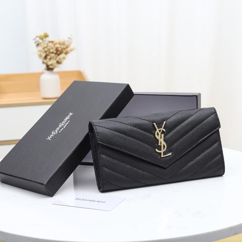 お値下げ！お早い方優先！SAINT LAURENT イヴサンローラン 長財布 金具 - メルカリ