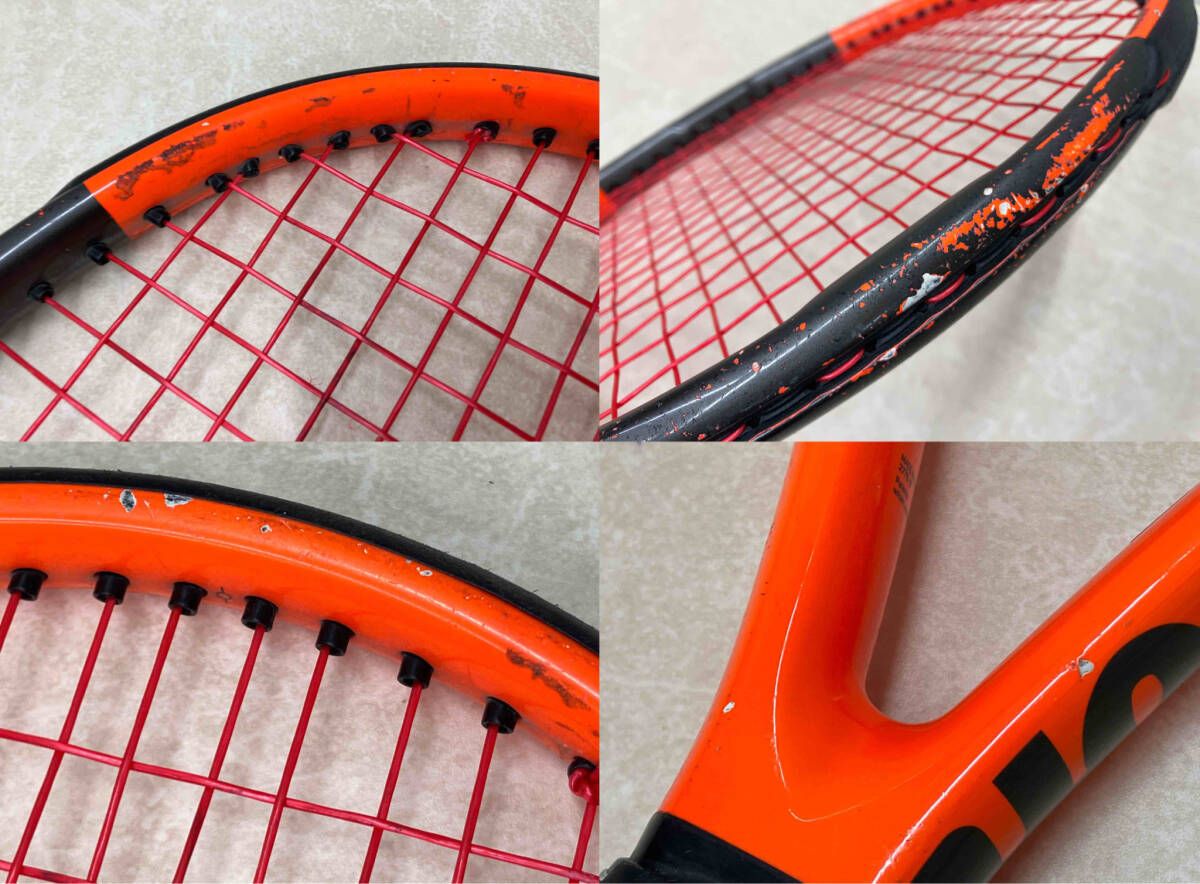 テニスラケット　硬式　ウィルソン　バーン95 wilson burn95 ウィルソン willson 硬式テニスラケット バーン95 ブラック系 BURN95