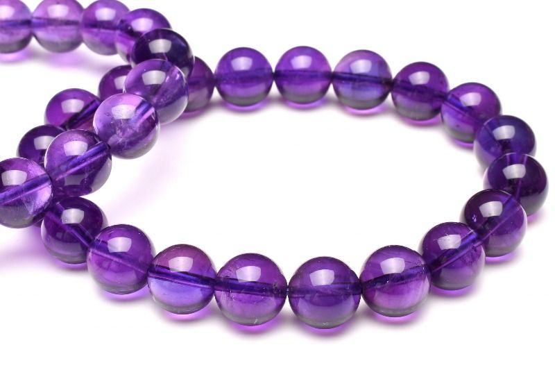 上質 アメジスト 11mm ブレスレット 1個売り パワーストーン 天然石
