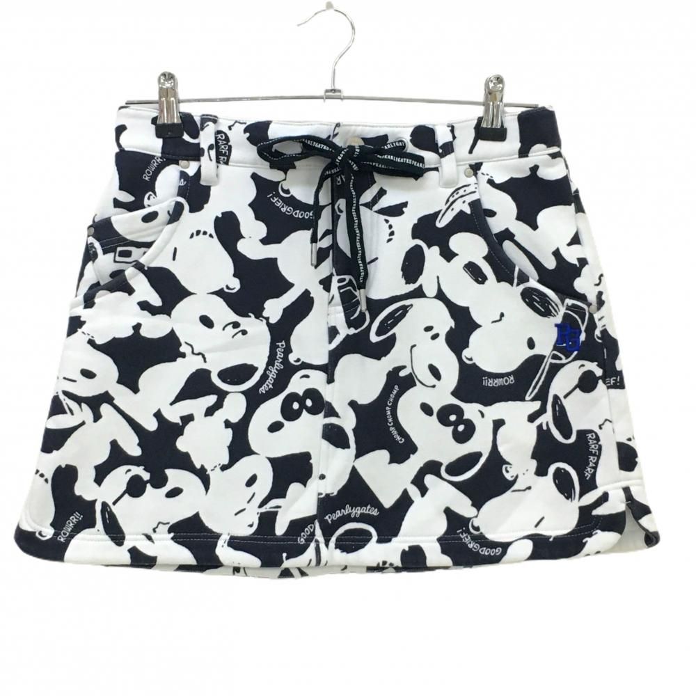 新品未使用　パーリーゲイツ　スヌーピー  スカート　裏起毛 PEARLY GATES パーリーゲイツ × PEANUTS 裏起毛 スカート スヌーピー柄