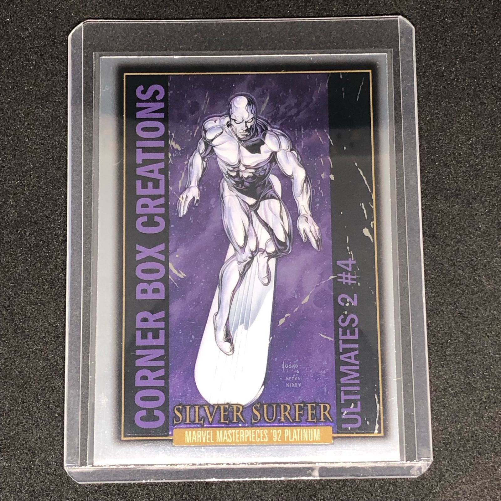 【レア】シルバーサーファー #1 メタルカード Silver Surfer / シルバーサーファー 2024 Upper Deck Marvel