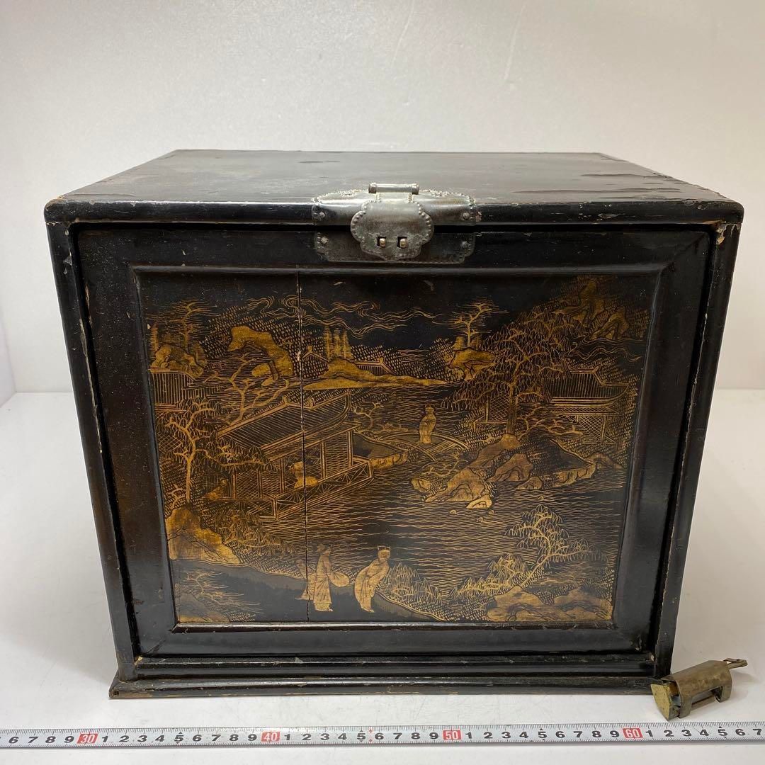 中国古玩 蒔絵 器局 トヒチサ 東さ5-1013