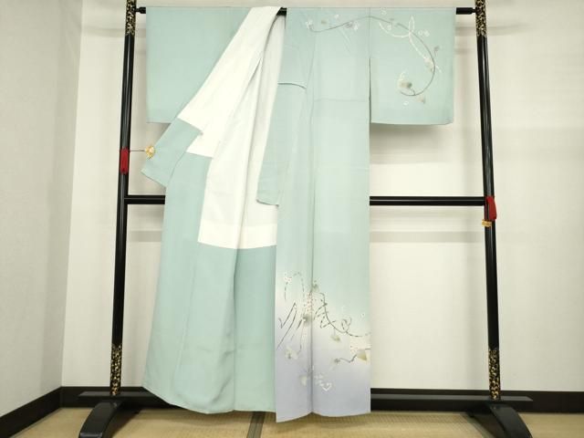 平和屋着物○本加賀友禅作家 松島由美 訪問着 ムシカリダンス 暈し染め