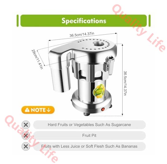 スロージューサー 低速 ジューサー 高い搾汁率 搾りカス分離 凍ったフルーツも砕ける ジュース コールドプレスジューサー スムージー フレッシュジュース ミキサー110V ヘビーデューティ遠心ジューサー電気ステンレス鋼全体