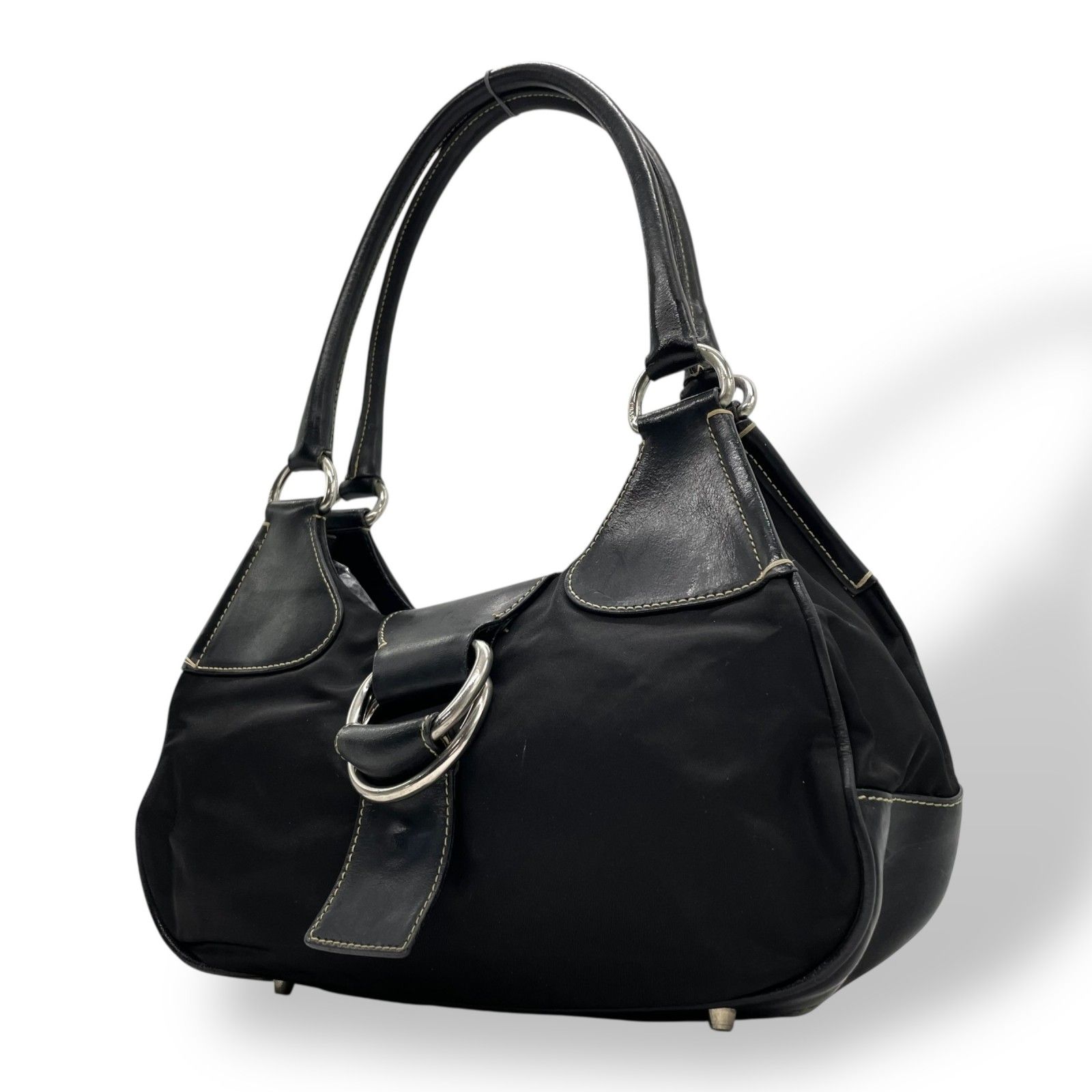 極美品 PRADA プラダ ワンショルダーバッグ ショルダーバッグ 黒