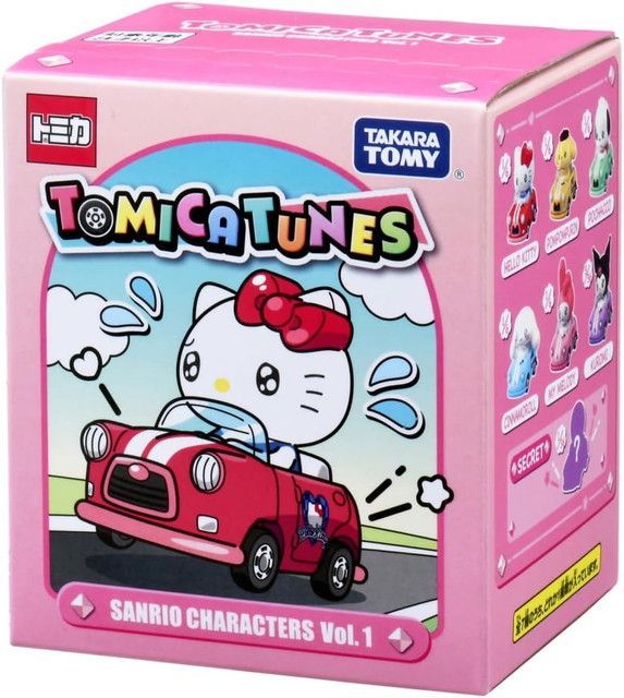 TOMICA TUNES SANRIO サンリオ ミニカー 5個セット トミカ」をかわいくチューンアップした新シリーズ「TOMICA TUNES