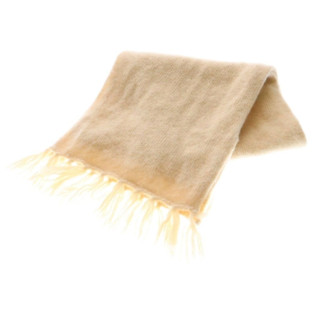 OUR LEGACY アワーレガシー Knitted Scarf アルパカニットマフラー ベージュ A4218KCA