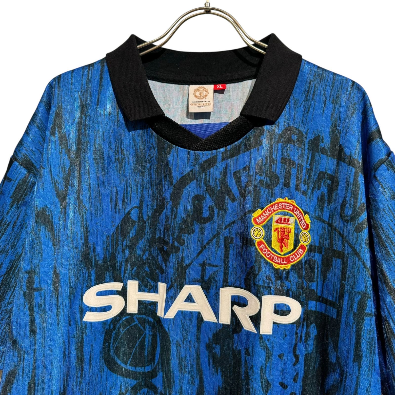 ー □□ ② マンチェスターユナイテッド 92/93 アウェイ ゲームシャツ