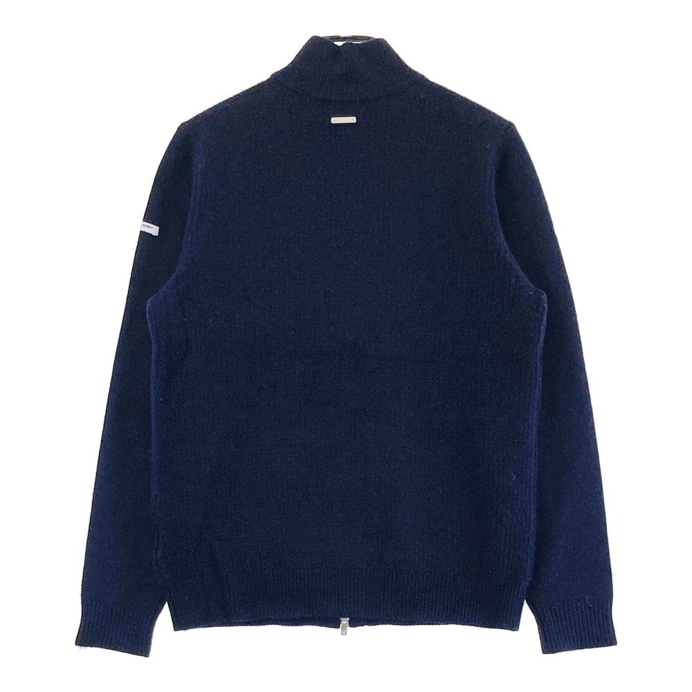 サイズ 5 MASTER BUNNY EDITION マスターバニーエディション ニットジップジャケット カシミヤ ネイビー系 240101517902 ゴルフウェア メンズ ストスト